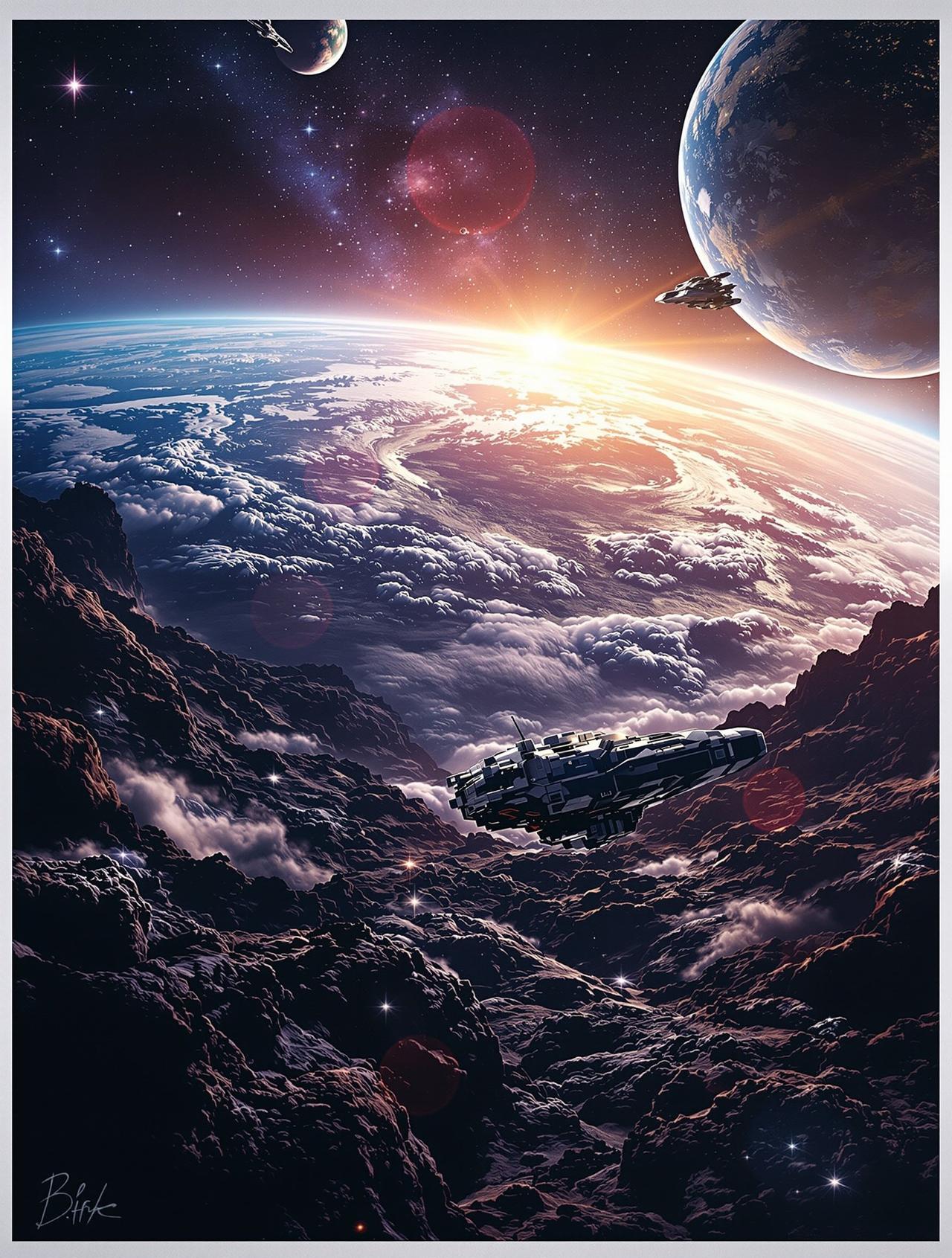 日韩A级片独家出品《星际归途》高清海报
